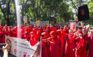 Manifestación contra los cierres de Nissan en Cataluña.