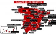 mapa rebrotes espana