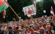 Protestas en Bielorrusia por el triunfo de Lukashenko en las elecciones