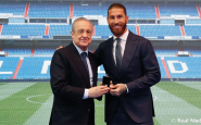 Sergio Ramos y Florentino Pérez