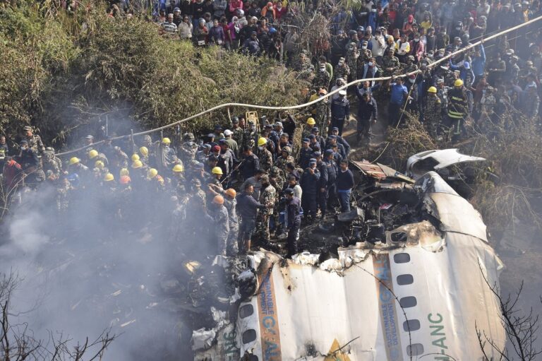 Nepal accidente avión