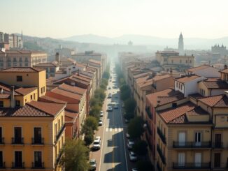 Jóvenes en Cataluña discutiendo el uso del catalán