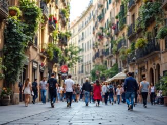 Un uomo si finge Michael Jordan durante un arresto a Barcellona