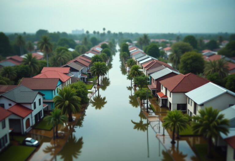 Devastazione a Paiporta dopo la DANA