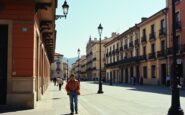 Manifestación militar en España por el descontento