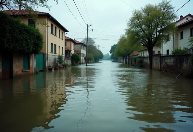 Evacuazioni a Málaga per desbordamiento del río Vélez