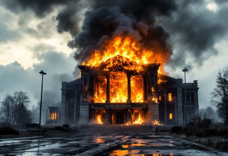 Incendio Auditorio Rocío Jurado Sevilla