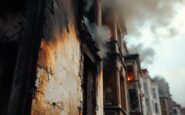 Incendio devastador en una casa de Almería