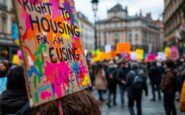 Manifestación en Barcelona per la vivienda digna