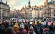 Manifestazione a Barcellona per il diritto alla casa