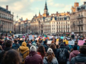 Manifestazione a Barcellona per il diritto alla casa