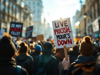 Manifestazione a Valencia per responsabilità DANA