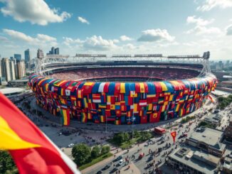 Aficionados del Barça en protesta pacífica por la grada