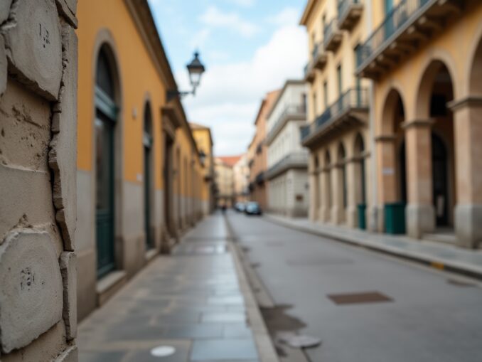 Teniente general Gan Pampols durante la reconstrucción de Valencia