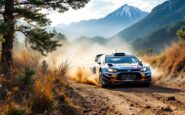 Thierry Neuville festeggia la vittoria al Rally di Giappone