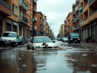 Corpi ritrovati a Valencia dopo la tempesta DANA