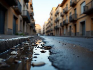 Intervento della UME durante la DANA a Valencia