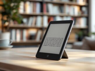 Immagine del nuovo Amazon Kindle 2024 con design moderno