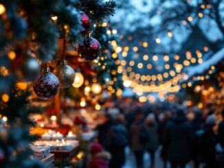 Escena del ataque en el mercadillo navideño de Magdeburgo