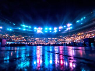 Beyoncé brillando en el escenario de la NFL