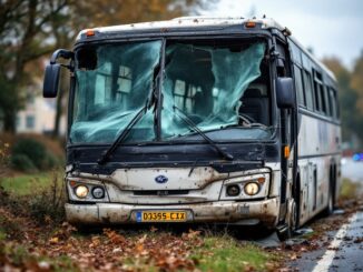 Conductor del autobús involucrado en un accidente en Francia