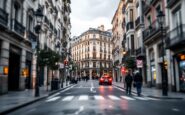 Manifestazione di trasporto viaggiatori a Madrid