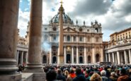 Celebrazione del Jubileo al Vaticano con fedeli in preghiera