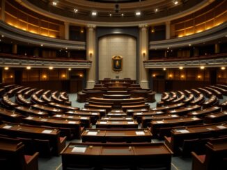 Sánchez huyendo del Congreso en medio del escándalo político