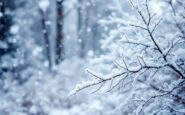 Immagine di forti venti e nevicate in Spagna