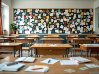 Studente legge un libro di letteratura catalana e spagnola