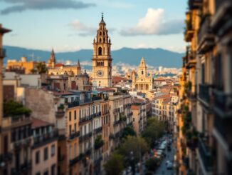 Vista panoramica della Catalunya con opportunità di sviluppo