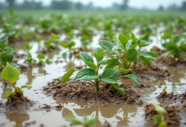 Inundaciones y agricultura en Valencia