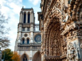 La corona de espinas expuesta en Notre Dame tras la reconstrucción