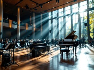 Immagine che rappresenta la musica come strumento di unione culturale