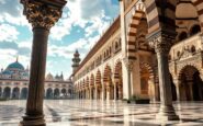 Vista panoramica de la mezquita de Solimán el Magnífico