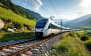 Treno Avlo in partenza da una stazione spagnola