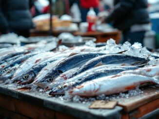 Pescadores protestando en Madrid por la pesca sostenible