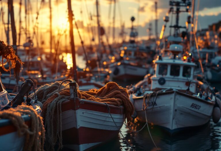 Protestas de pescadores en el Mediterráneo