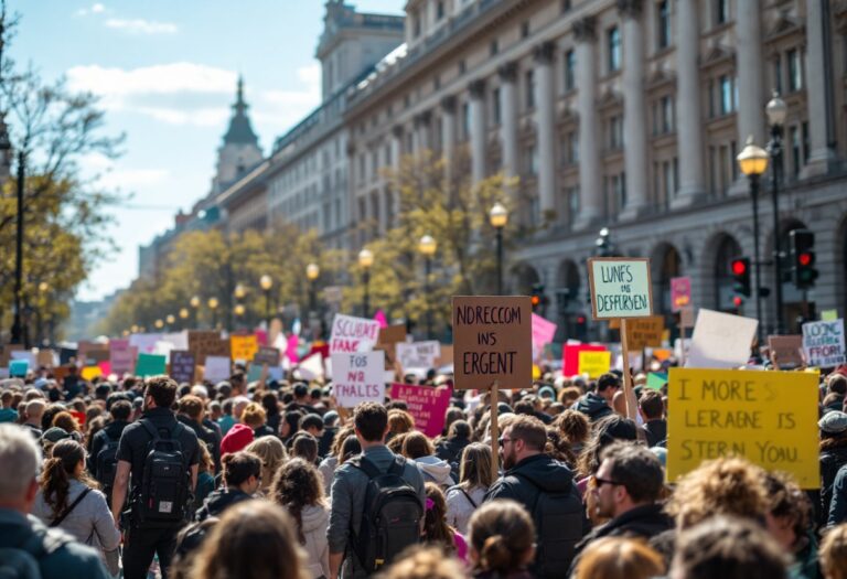 Protestas en Serbia contra corrupción y autoritarismo