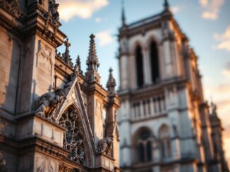 Vista de Notre Dame tras su restauración histórica