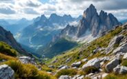 Montañero siendo rescatado en los Picos de Europa