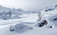 Nevadas en la península y Baleares esta semana