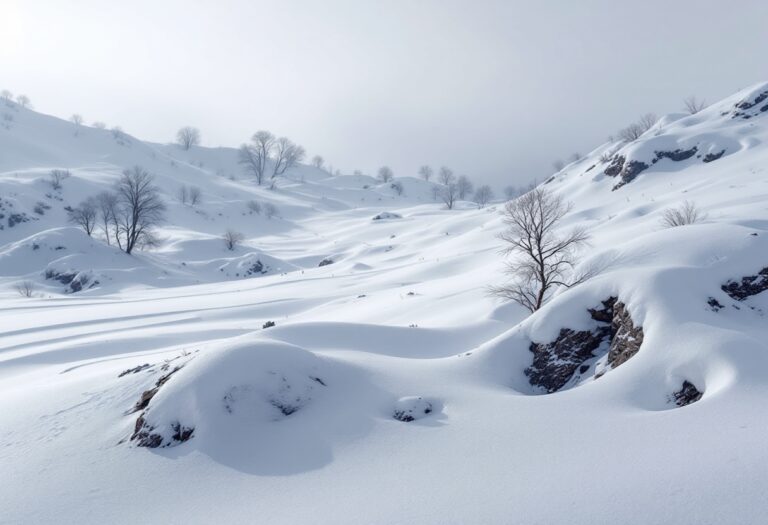 Temporal de nieve en la península y Baleares