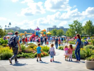 Famiglia in vacanza esplorando nuove destinazioni nel 2025