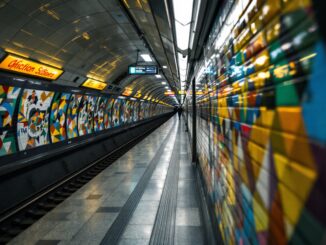 Vigilantes di metro a Barcellona dopo un'aggressione