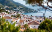 Vista panoramica di Altea, provincia di Alicante