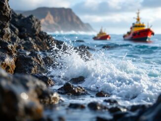 Cayucos con migranti in arrivo a Canarias