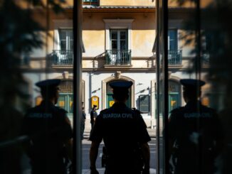 Cerimonia di cambio di comando Guardia Civil a Barcellona