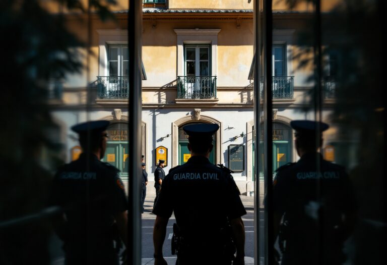 Cambio di comando Guardia Civil a Barcellona