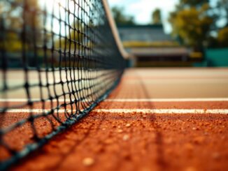 Carlos Alcaraz durante un partido en el Open de Australia 2024